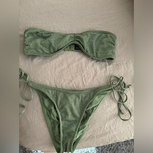 triangl strapless bikini